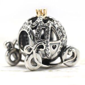 Pandora Charm Cinderella's Pumpkin Coach/ Disney